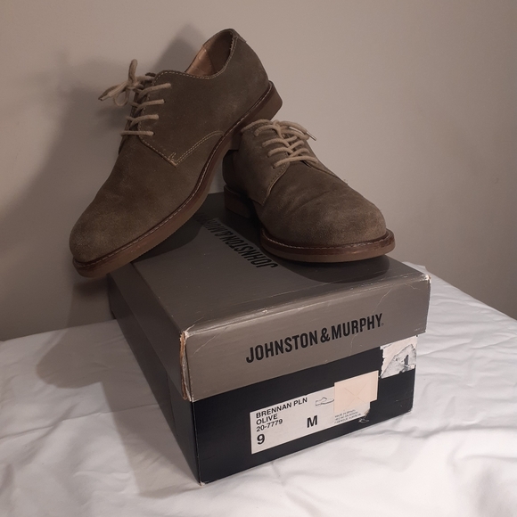 Johnston & Murphy Mens Suede Casual Shoes - Picture 3 of 3